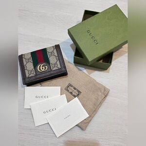 Gucci Ophidia Card Case Wallet